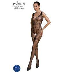 Passion - Bodystocking Eco Collection Eco Bs012 Noir
